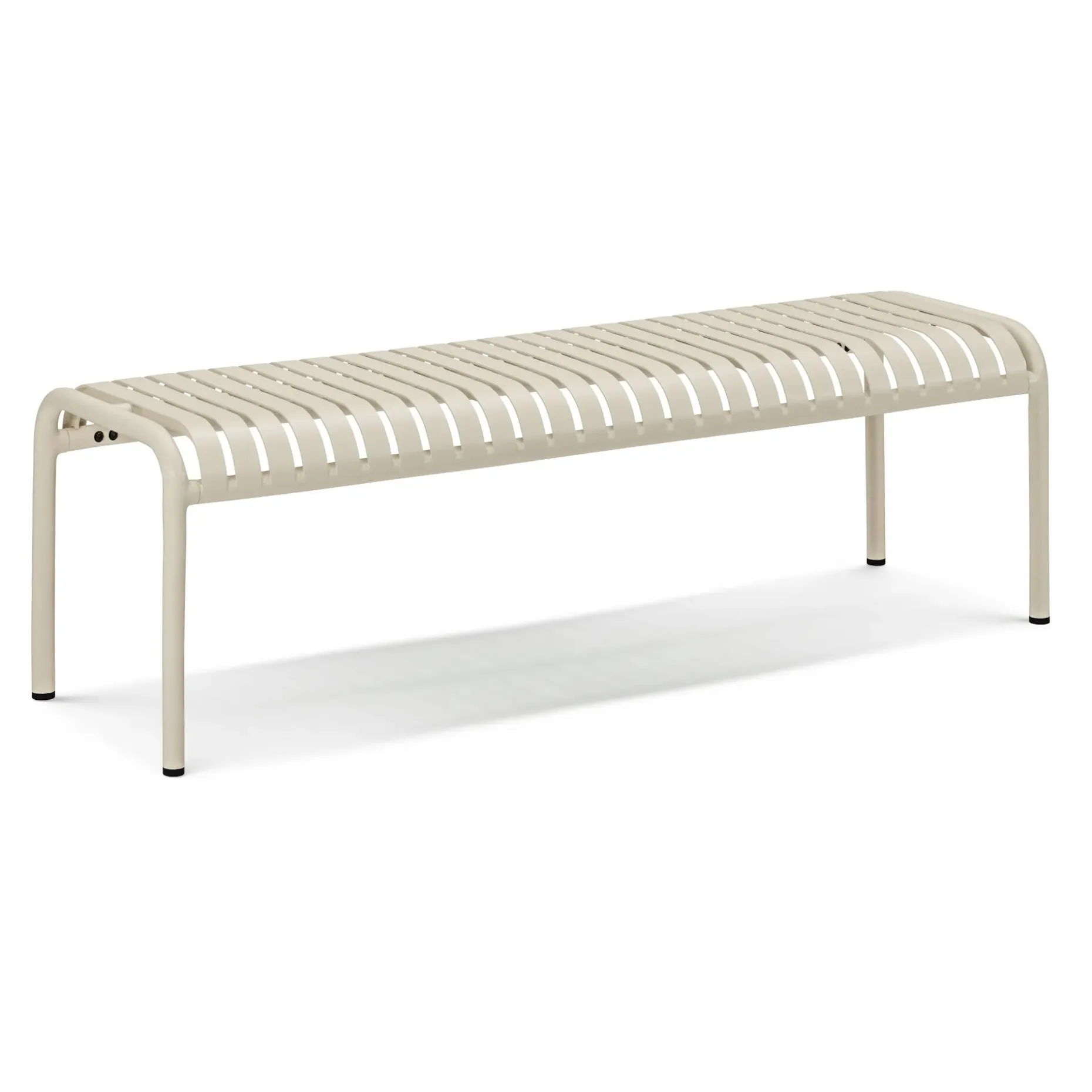 Sarek 59" Outdoor Bench - Taupe