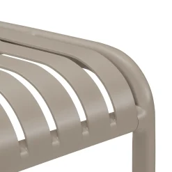 Sarek 59" Outdoor Bench - Warm Stone