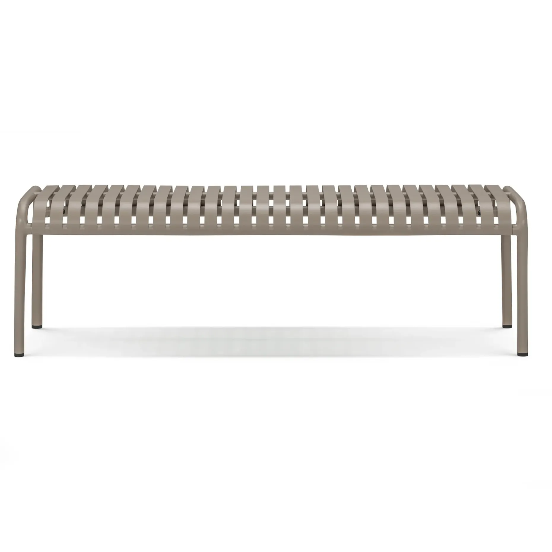 Sarek 59" Outdoor Bench - Warm Stone