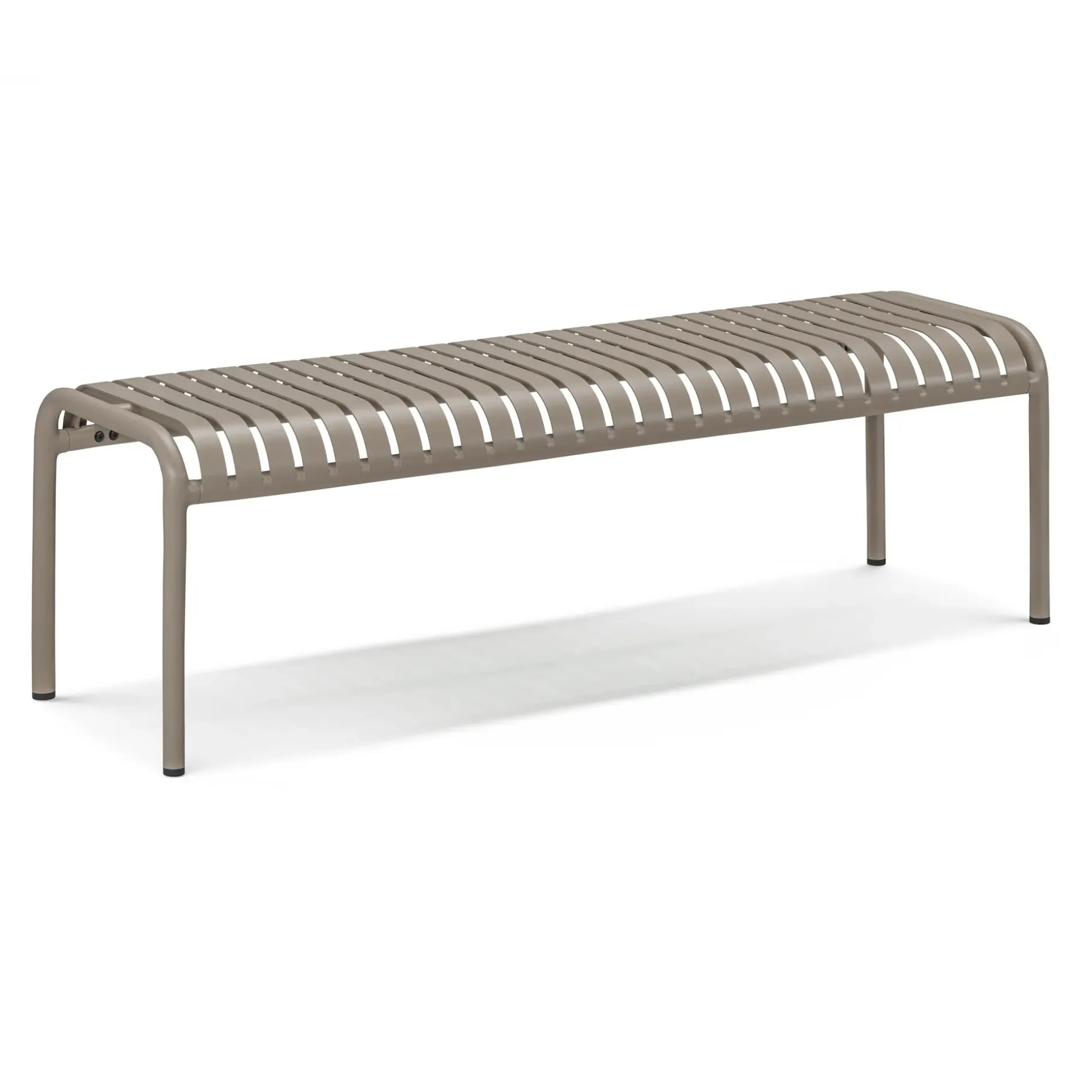 Sarek 59" Outdoor Bench - Warm Stone