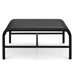 Sarek 34" Outdoor Coffee Table - Black