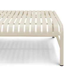 Sarek 34" Outdoor Coffee Table - Taupe