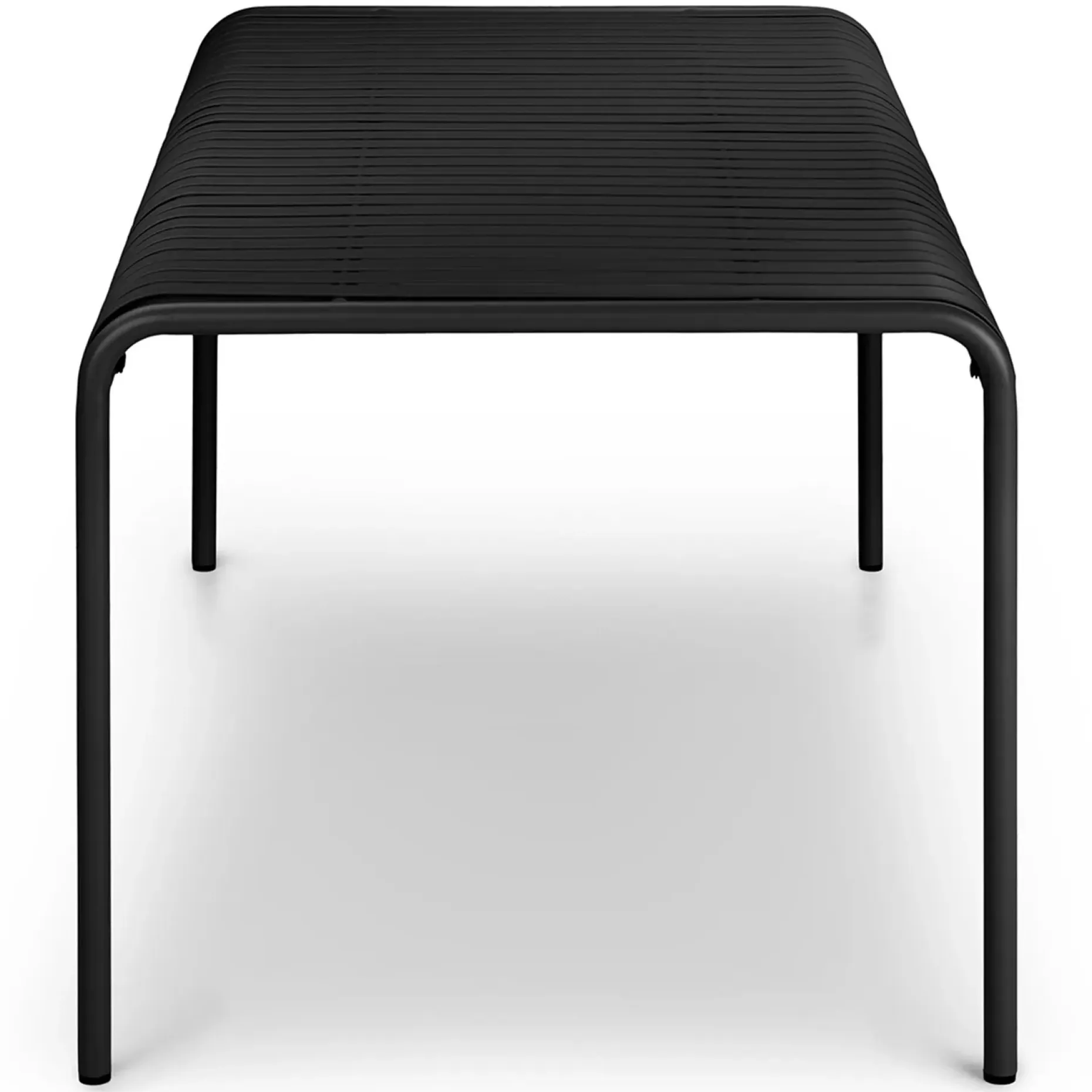 Sarek 67" Outdoor Dining Table - Black