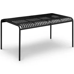 Sarek 67" Outdoor Dining Table - Black