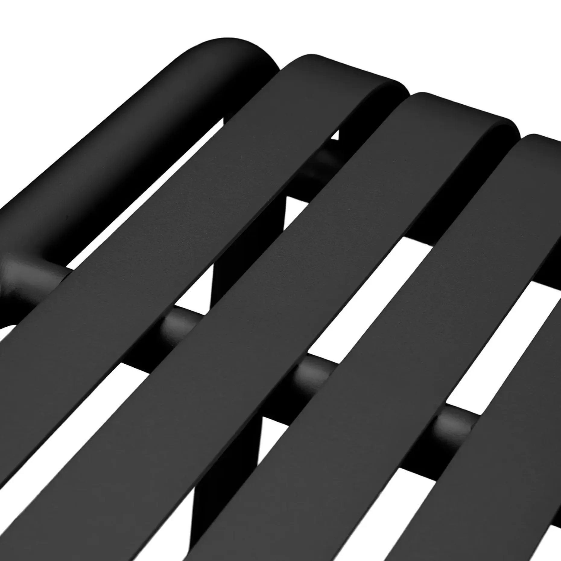 Sarek 67" Outdoor Dining Table - Black