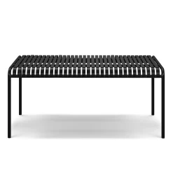 Sarek 67" Outdoor Dining Table Set - Black
