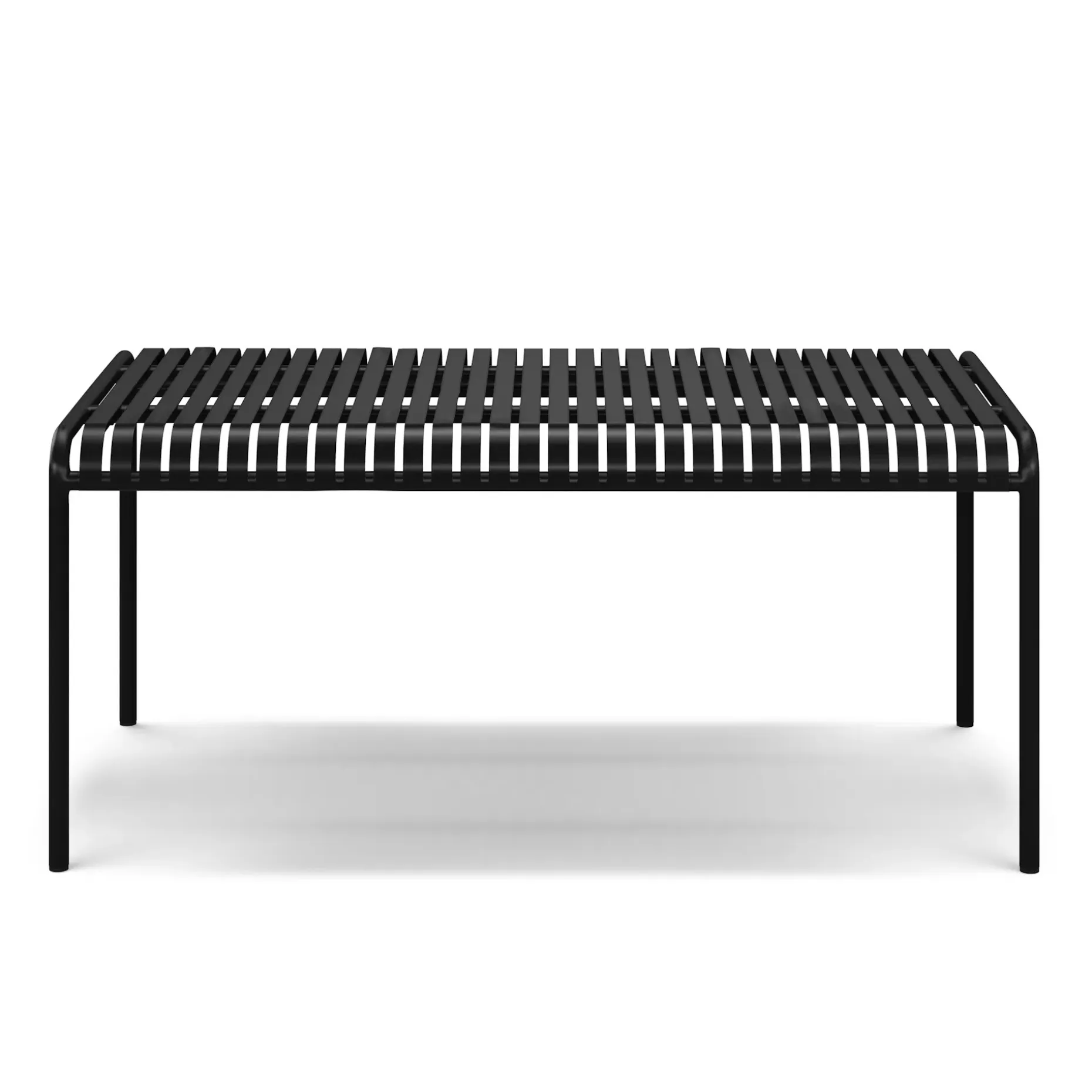 Sarek 67" Outdoor Dining Table Set - Black