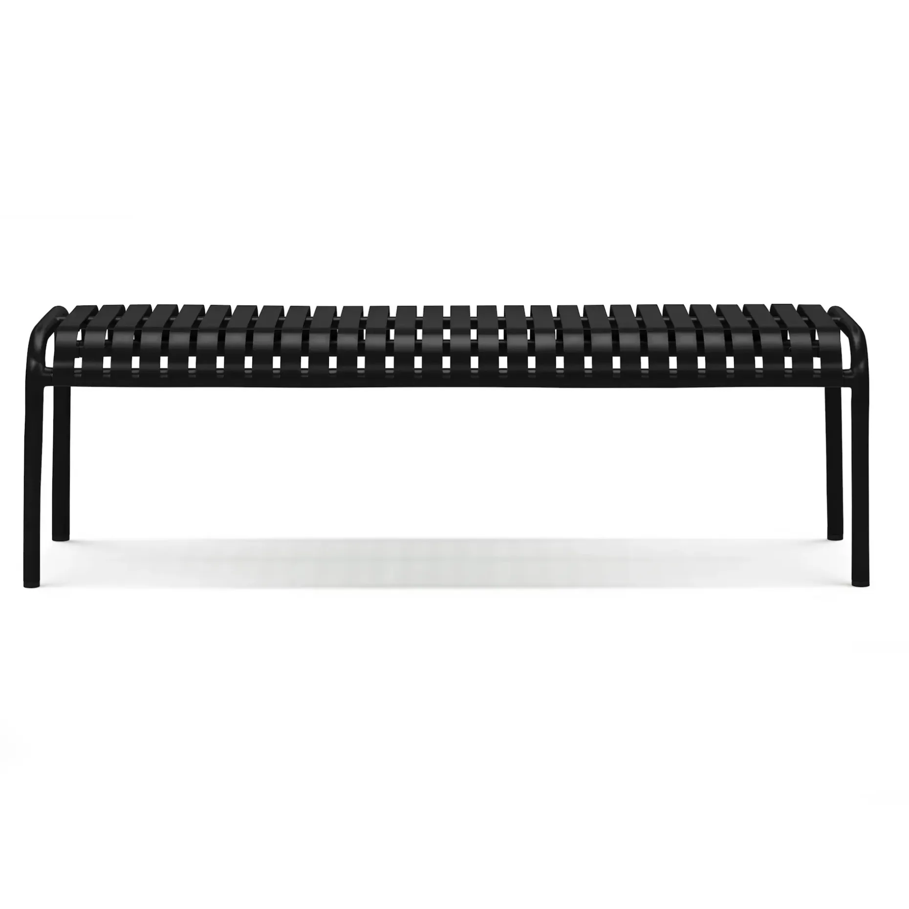 Sarek 67" Outdoor Dining Table Set - Black