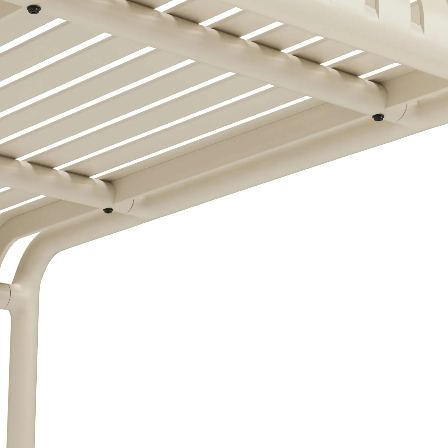 Sarek 67" Outdoor Dining Table - Taupe