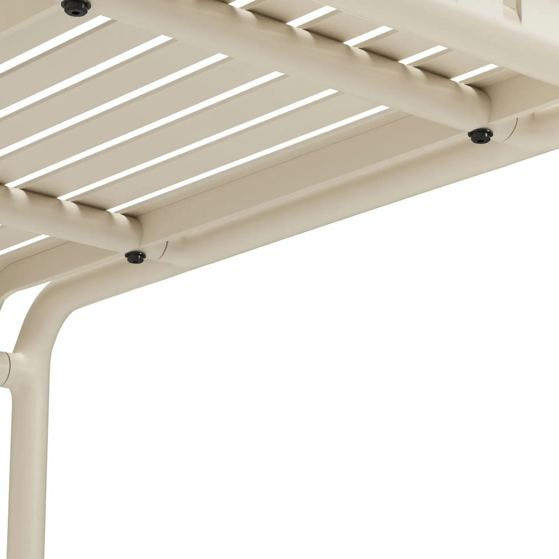 Sarek 35.5" Outdoor Dining Table - Taupe