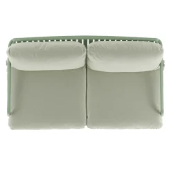 Sarek 59" Outdoor Loveseat - Sunbrella® Mint