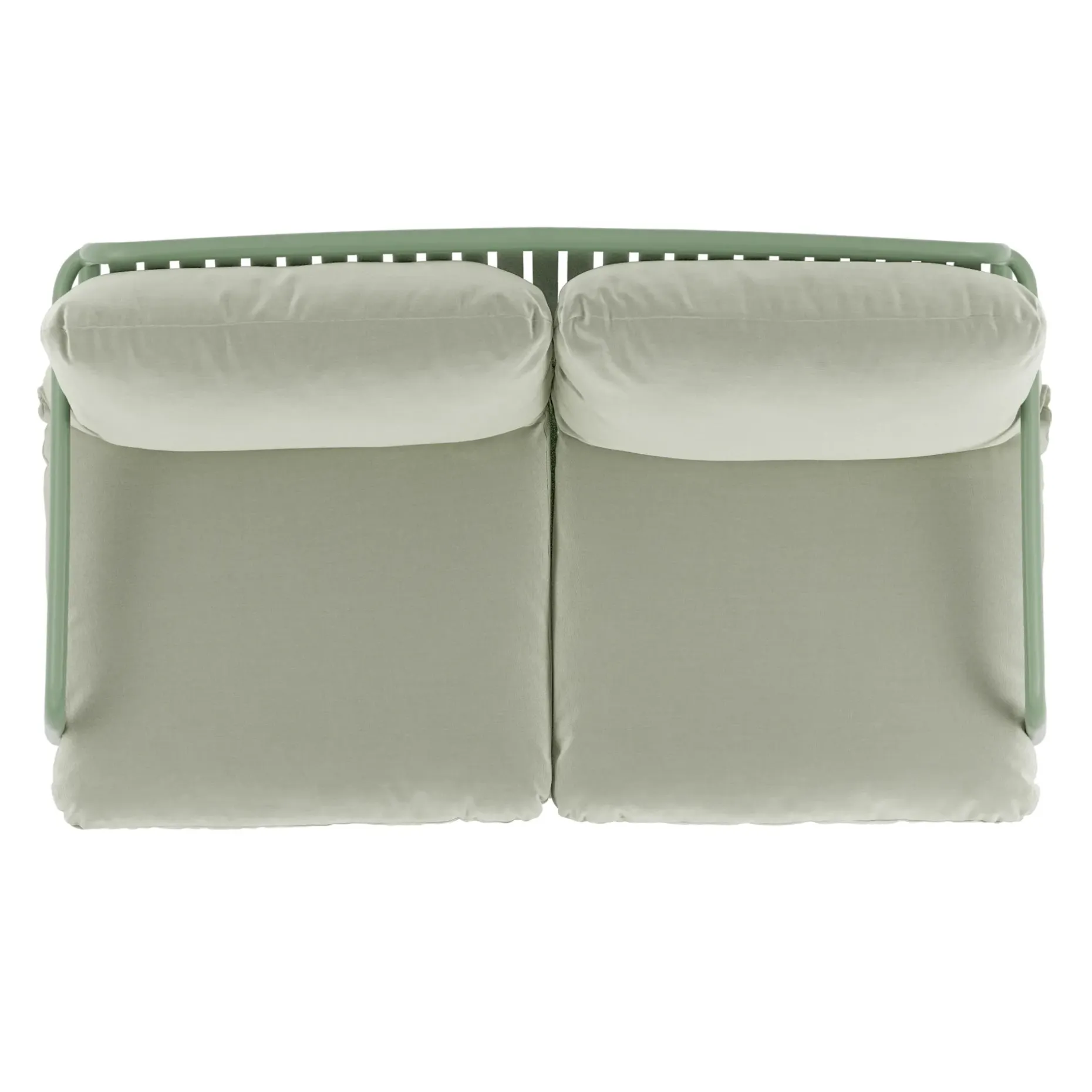 Sarek 59" Outdoor Loveseat - Sunbrella® Mint