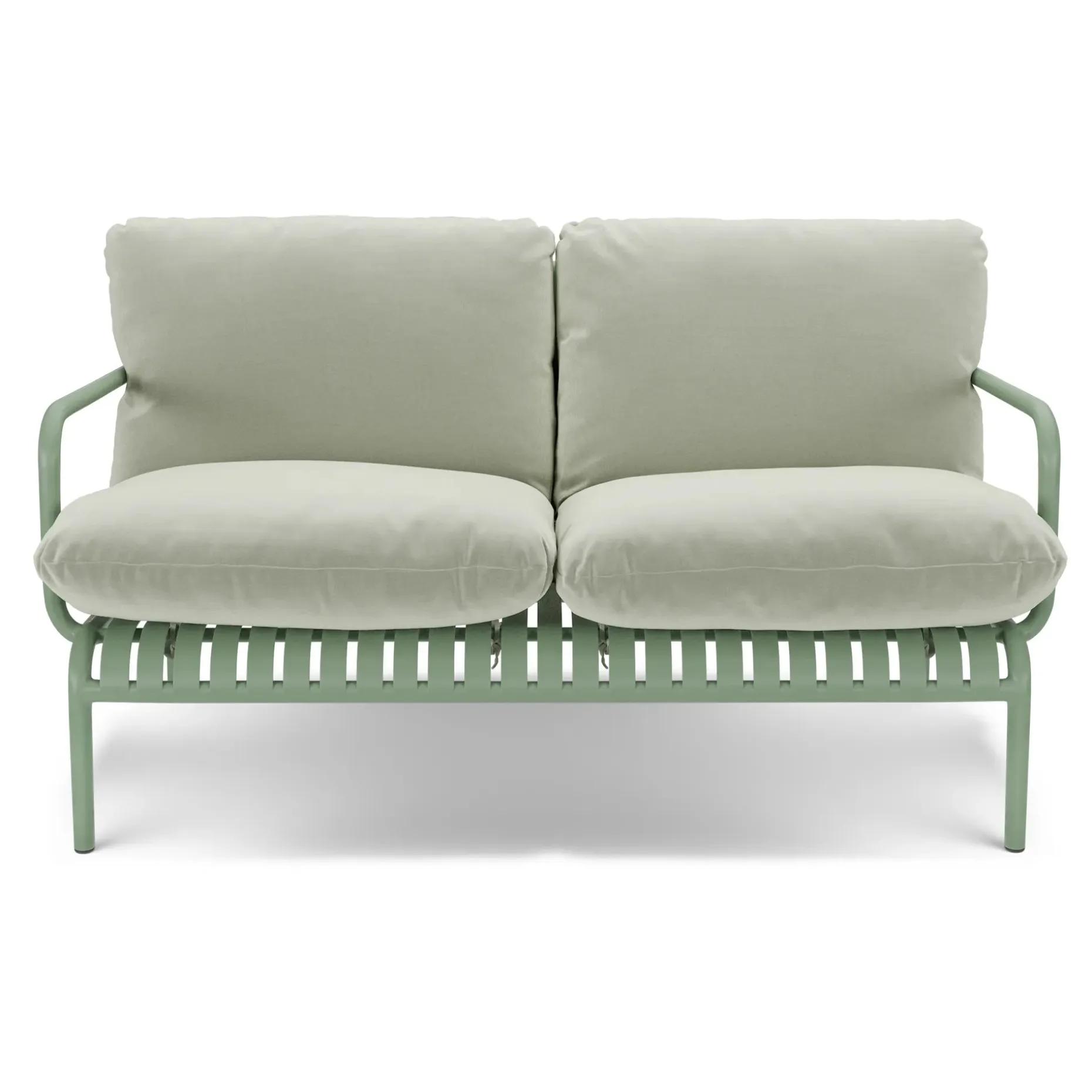 Sarek 59" Outdoor Loveseat - Sunbrella® Mint