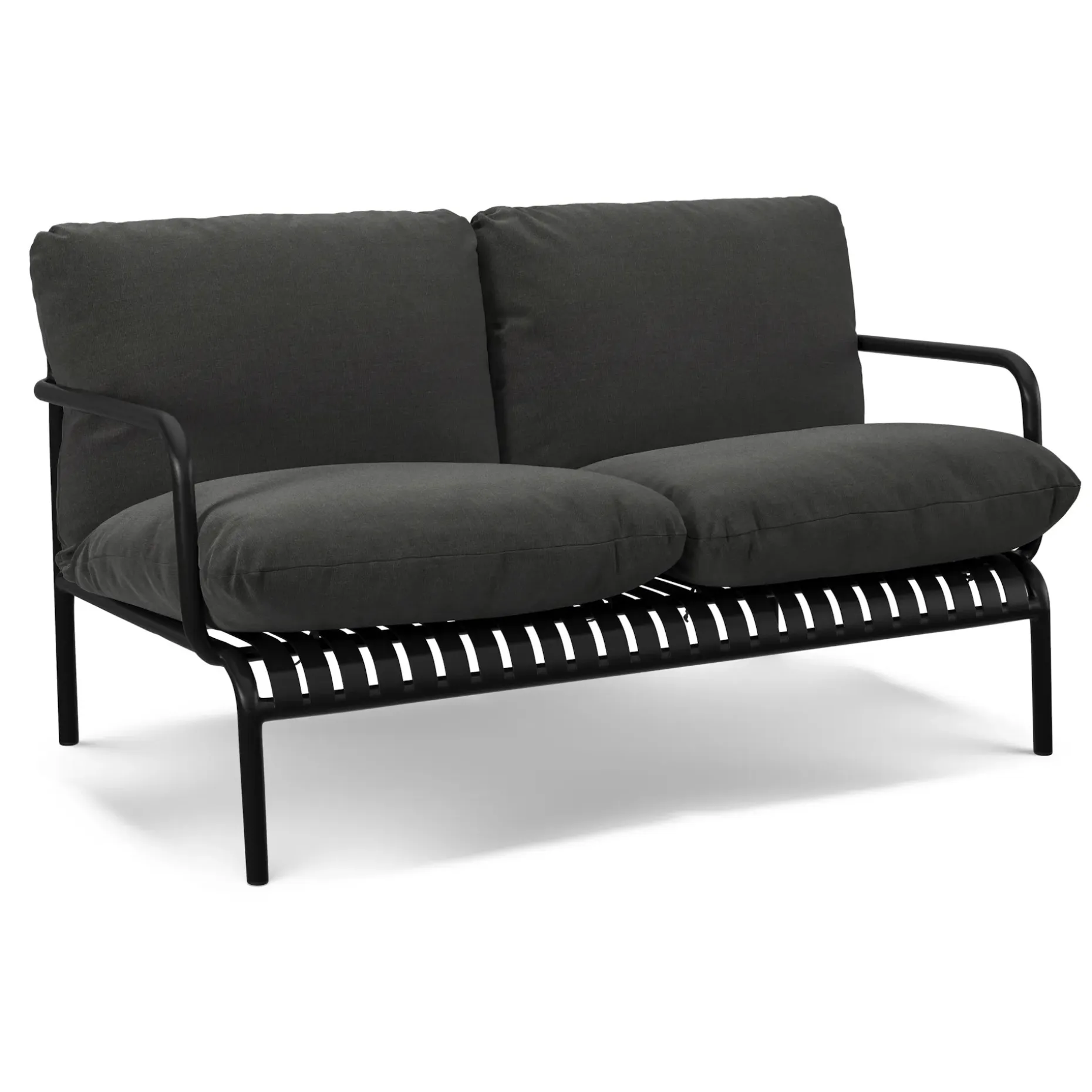 Sarek 59" Outdoor Loveseat - Sunbrella® Onyx