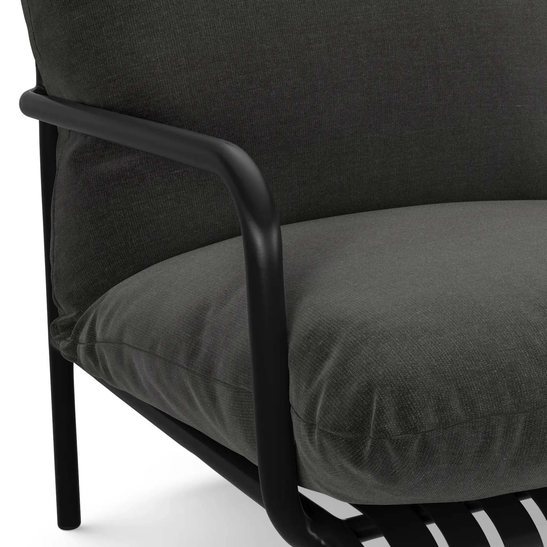 Sarek 59" Outdoor Loveseat - Sunbrella® Onyx