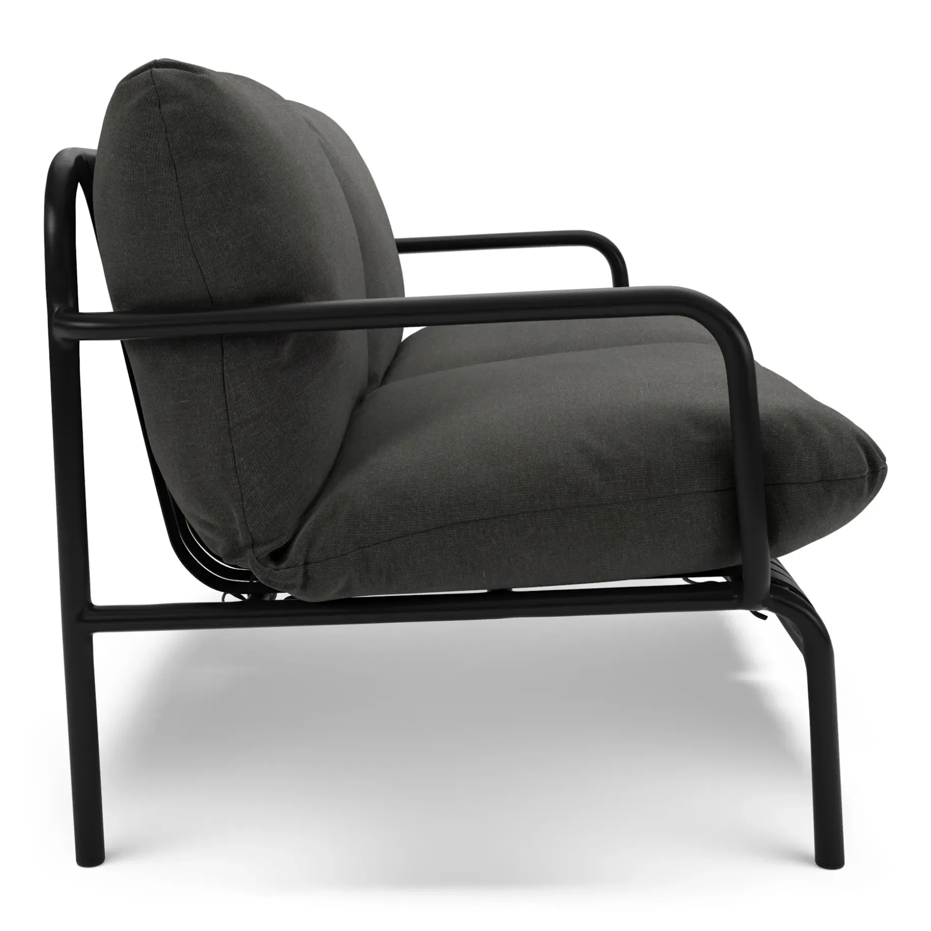 Sarek 59" Outdoor Loveseat - Sunbrella® Onyx