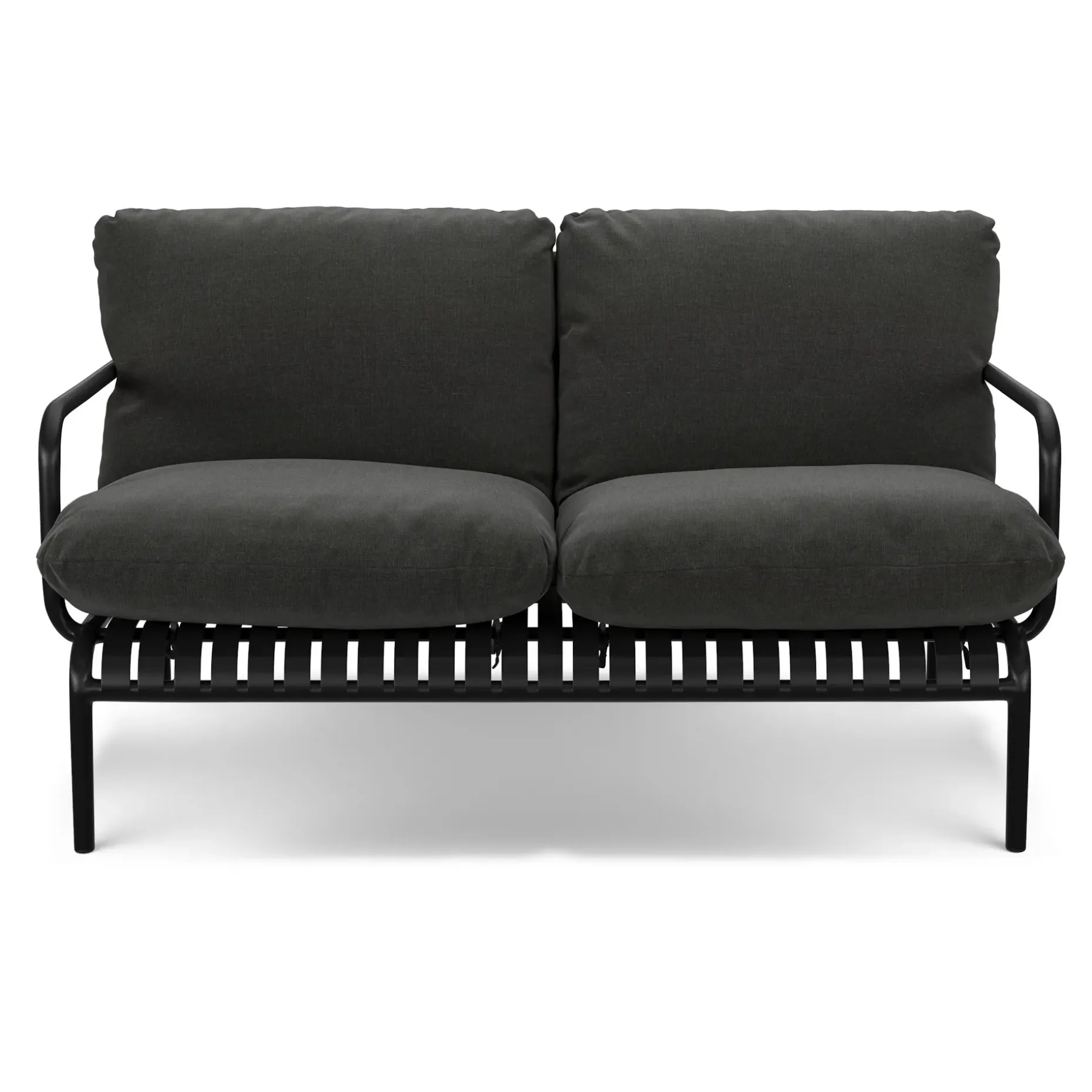 Sarek 59" Outdoor Loveseat - Sunbrella® Onyx