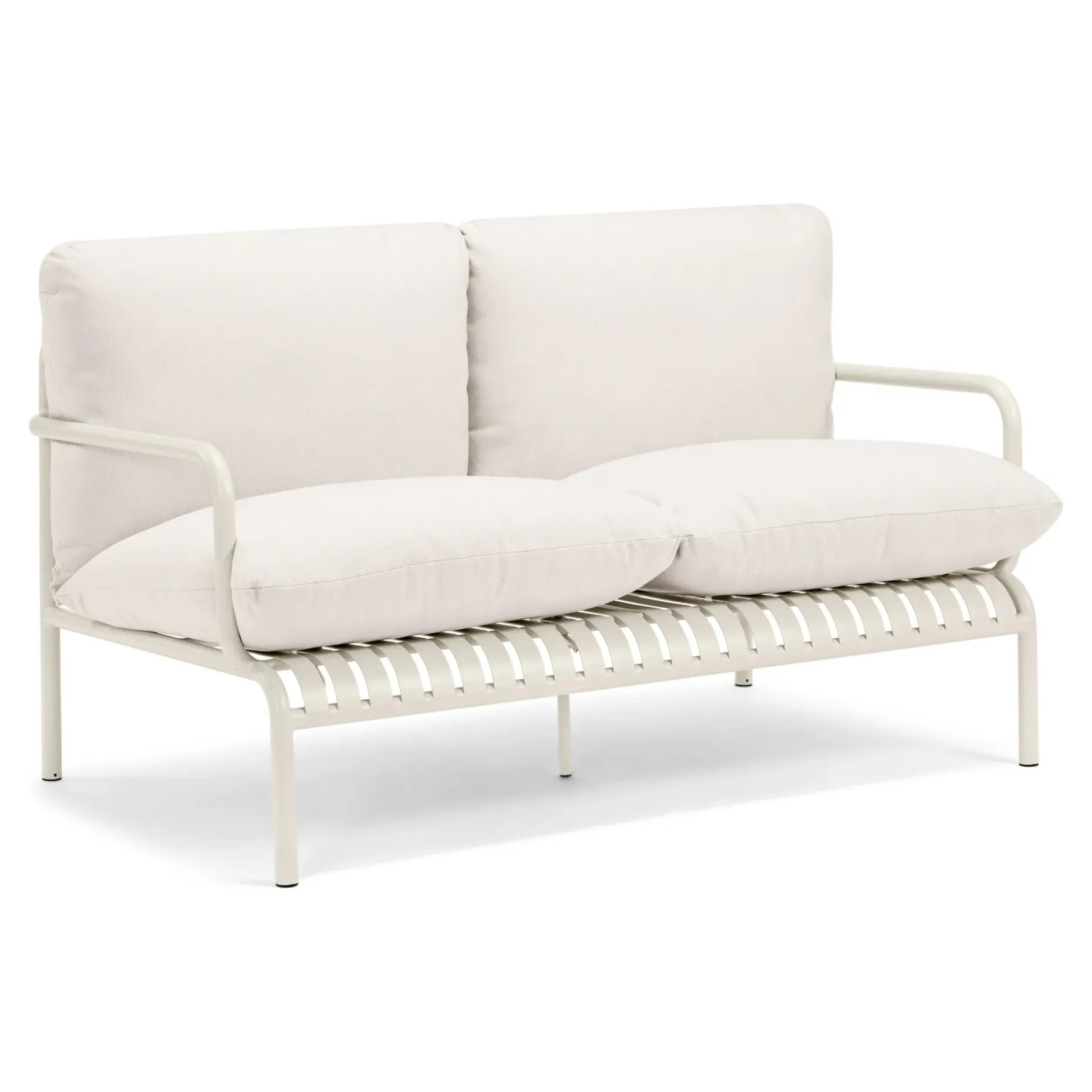 Sarek 59" Outdoor Loveseat - Sunbrella® Linen