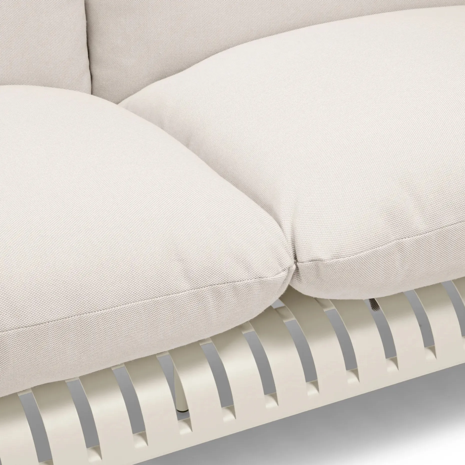 Sarek 59" Outdoor Loveseat - Sunbrella® Linen