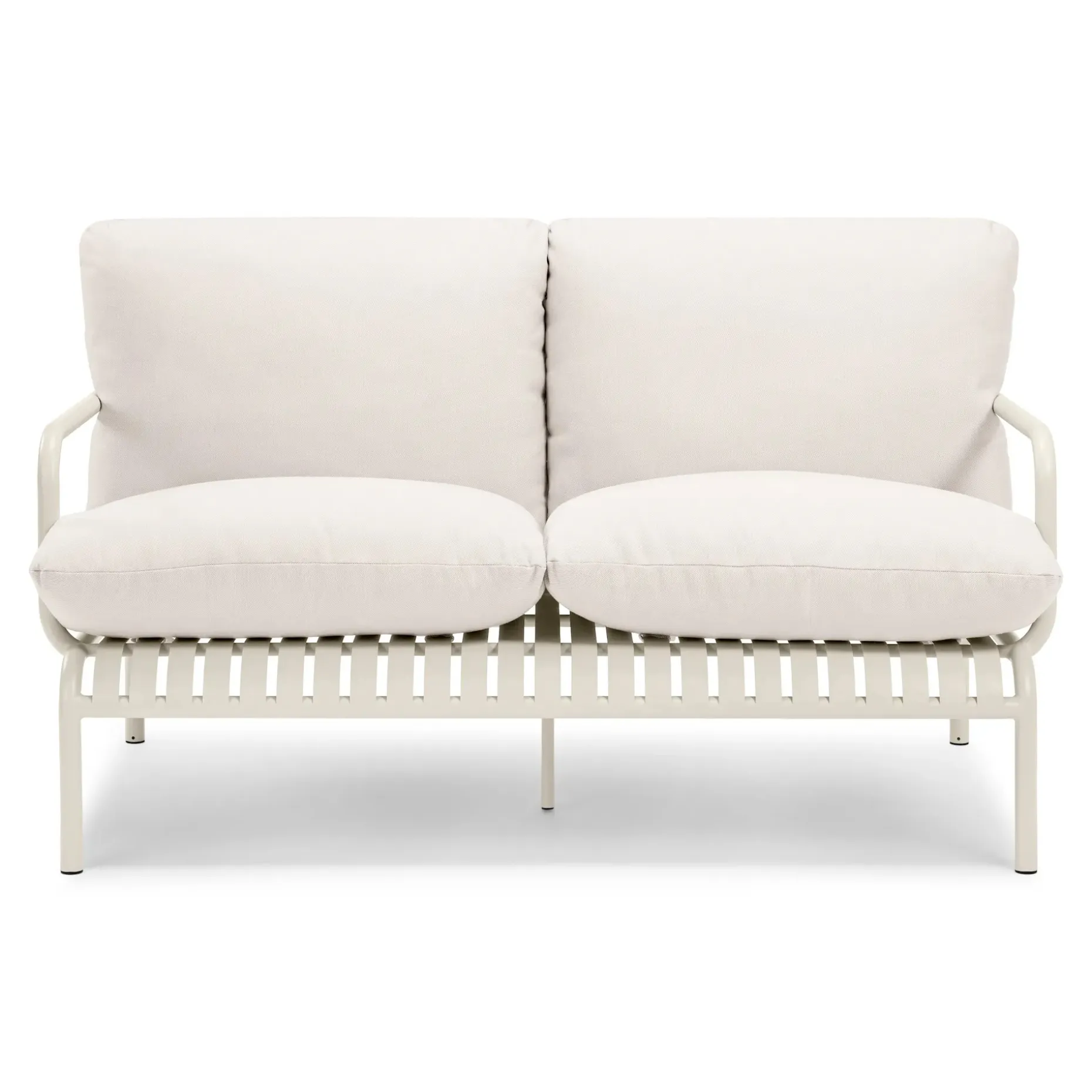 Sarek 59" Outdoor Loveseat - Sunbrella® Linen
