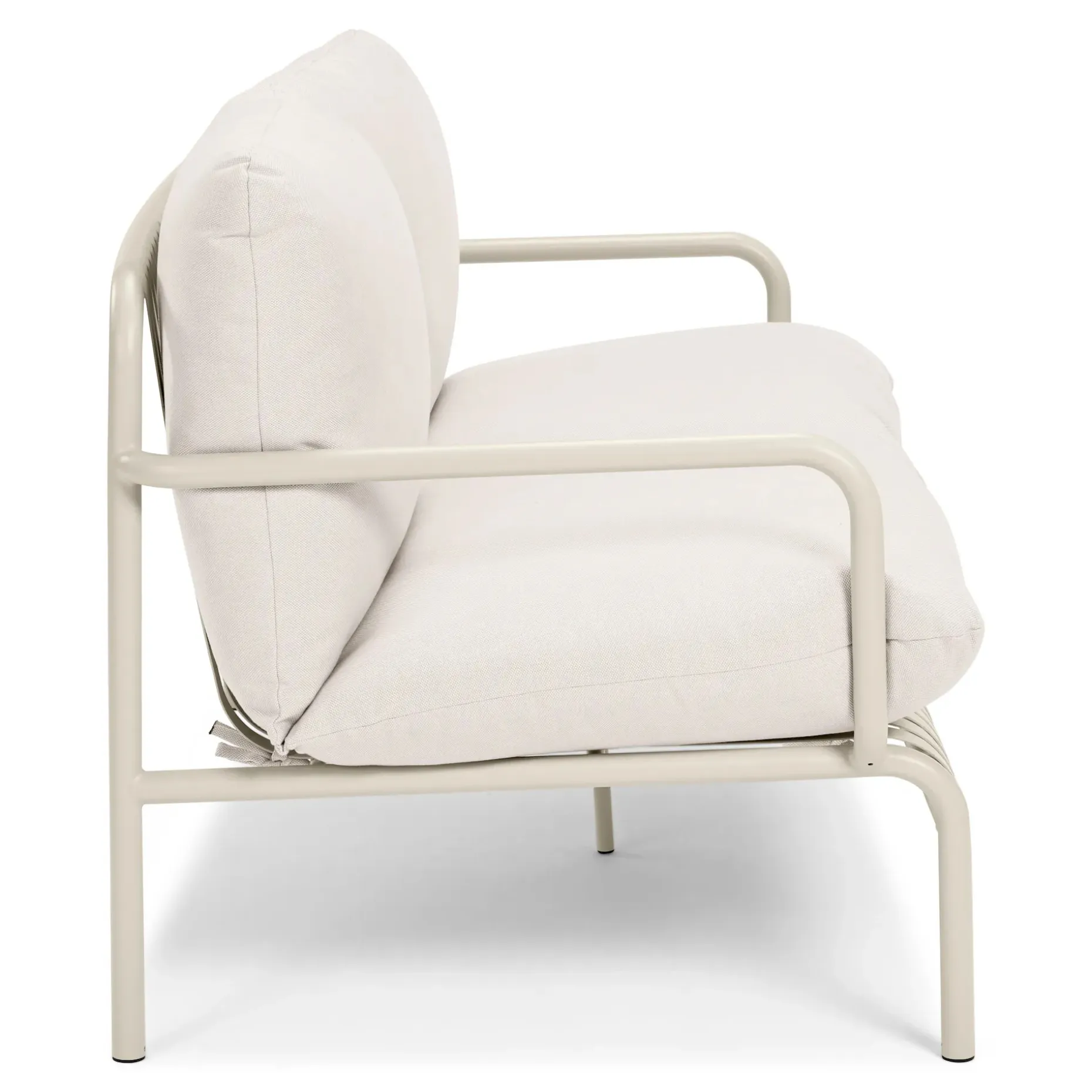 Sarek 59" Outdoor Loveseat - Sunbrella® Linen