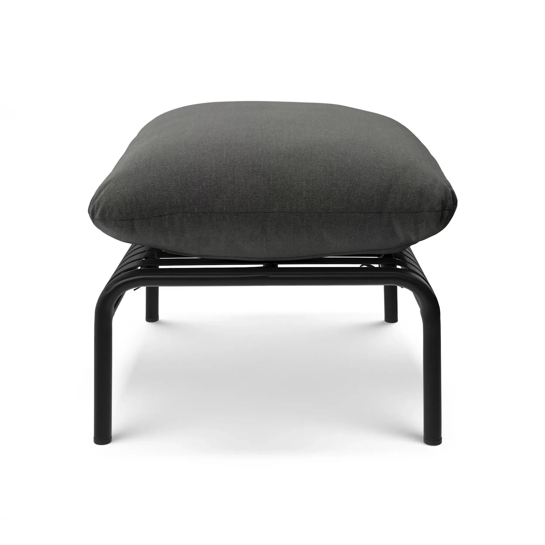 Sarek 29.5" Outdoor Ottoman - Sunbrella® Onyx