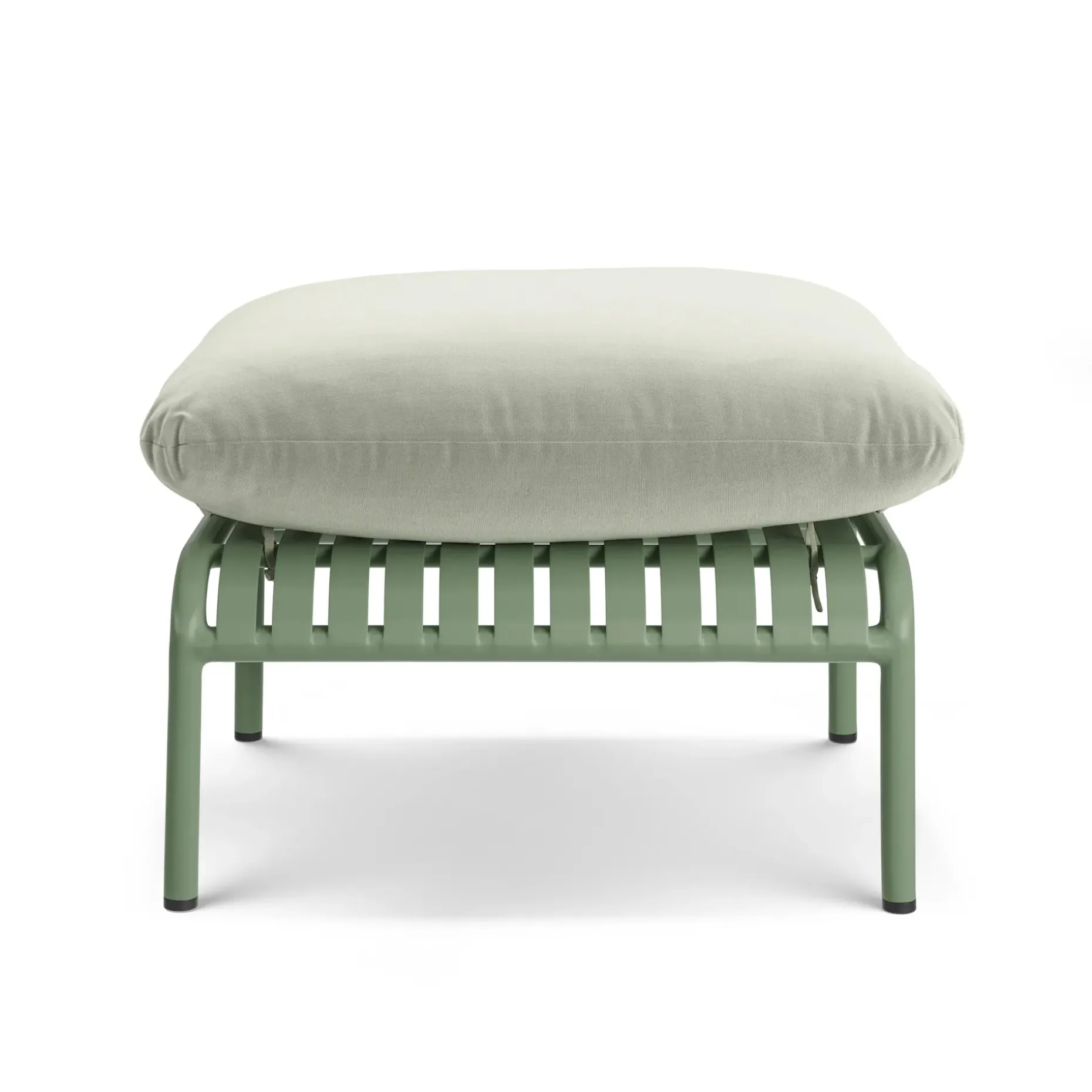 Sarek 29.5" Outdoor Ottoman - Sunbrella® Mint
