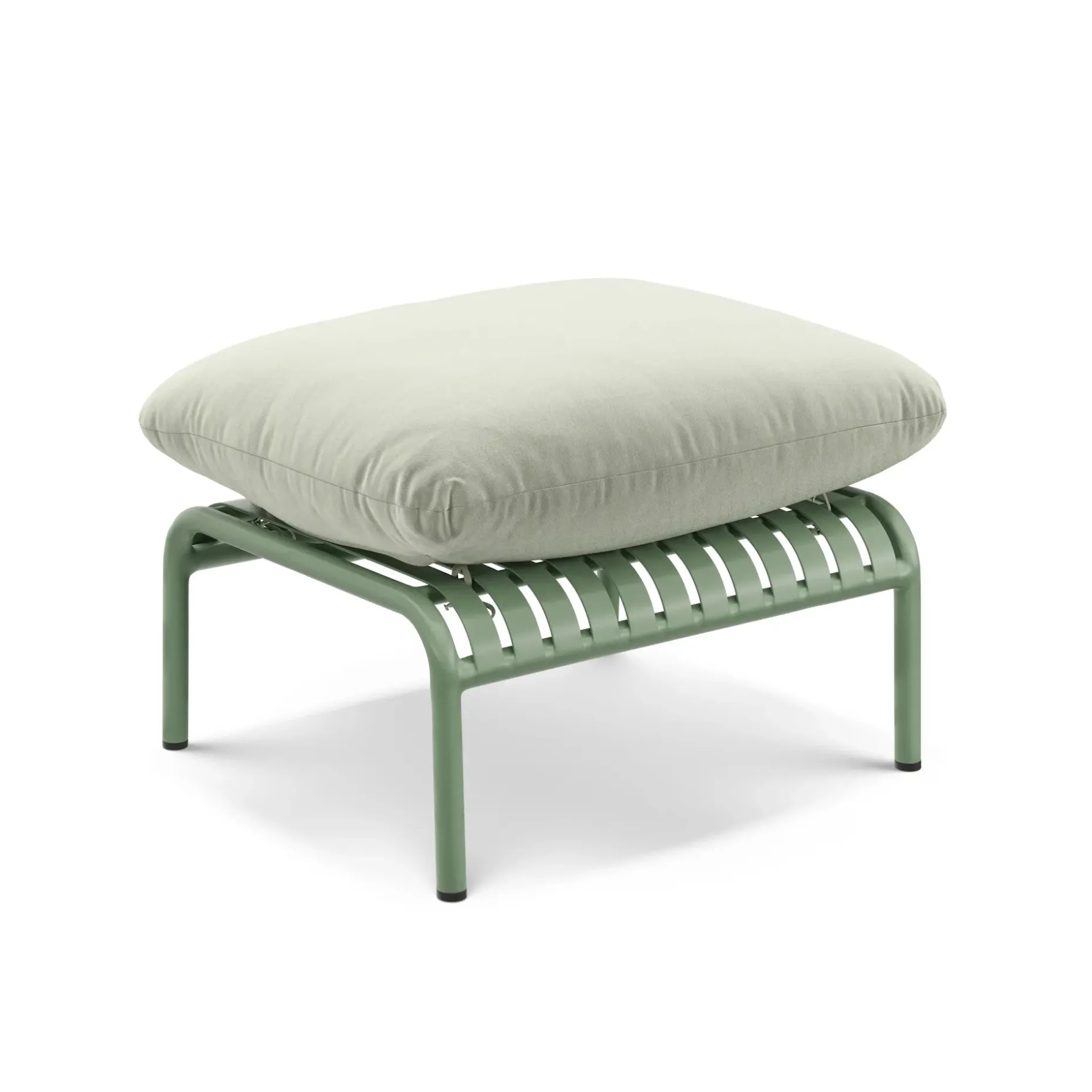Sarek 29.5" Outdoor Ottoman - Sunbrella® Mint