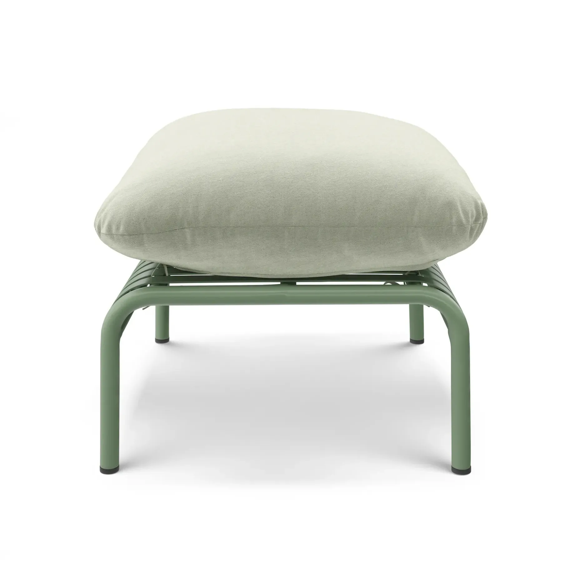 Sarek 29.5" Outdoor Ottoman - Sunbrella® Mint