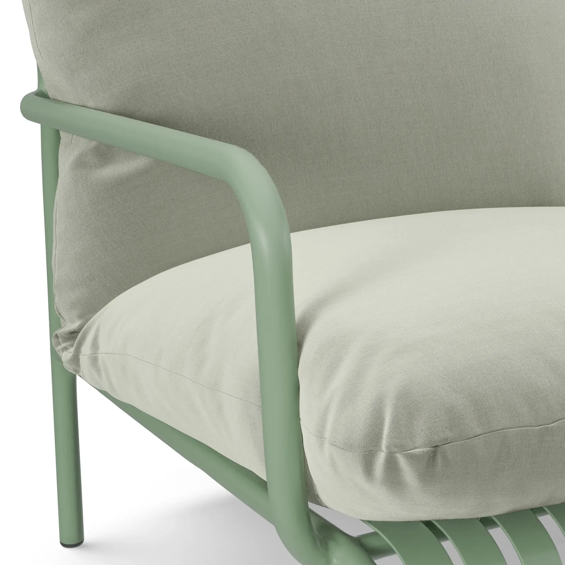 Sarek 89" Outdoor Sofa - Sunbrella® Mint
