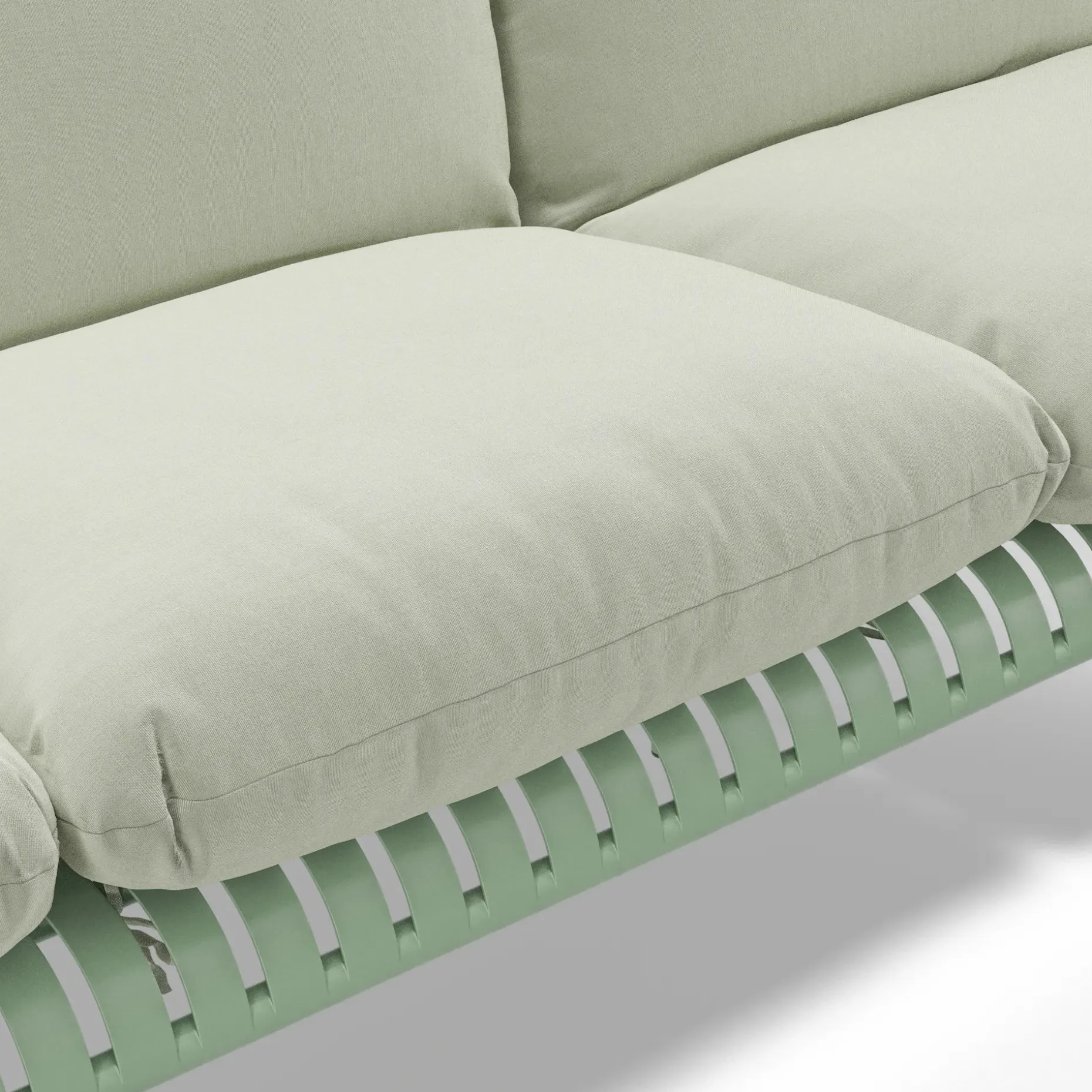 Sarek 89" Outdoor Sofa - Sunbrella® Mint