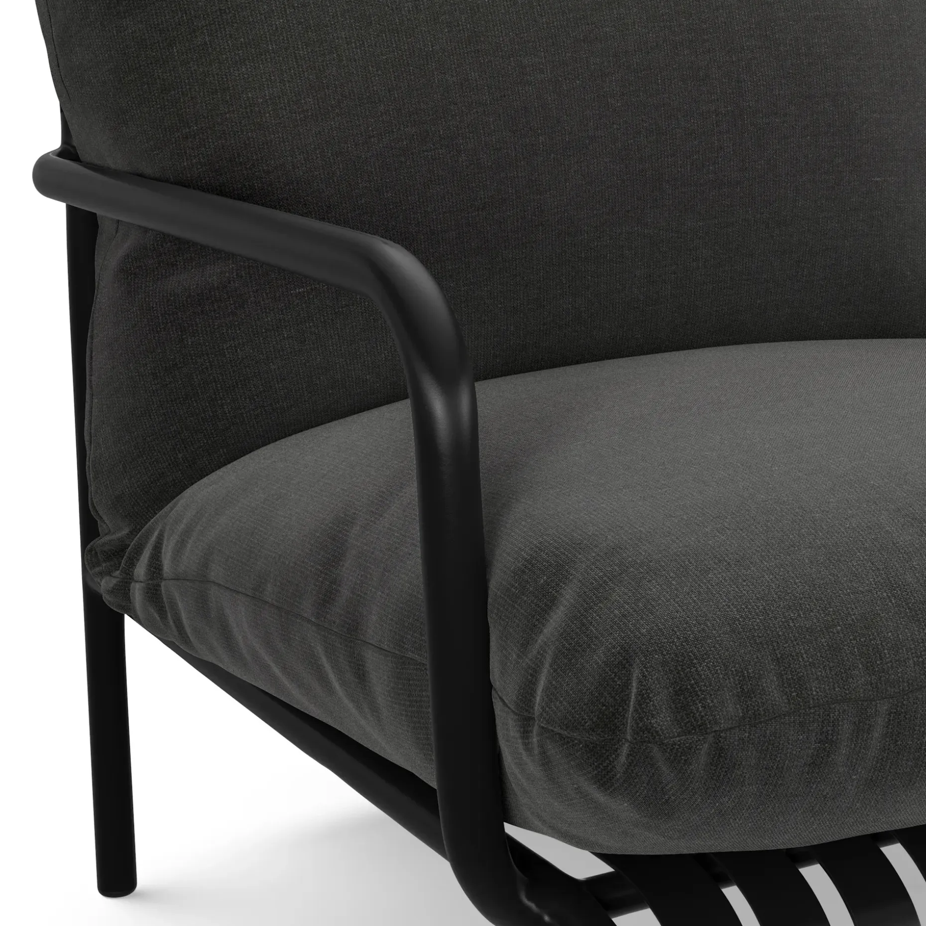 Sarek 89" Outdoor Sofa - Sunbrella® Onyx