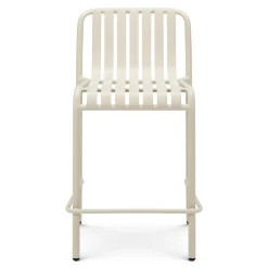 Sarek Outdoor Stackable Counter Stool - Taupe