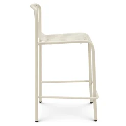 Sarek Outdoor Stackable Counter Stool - Taupe