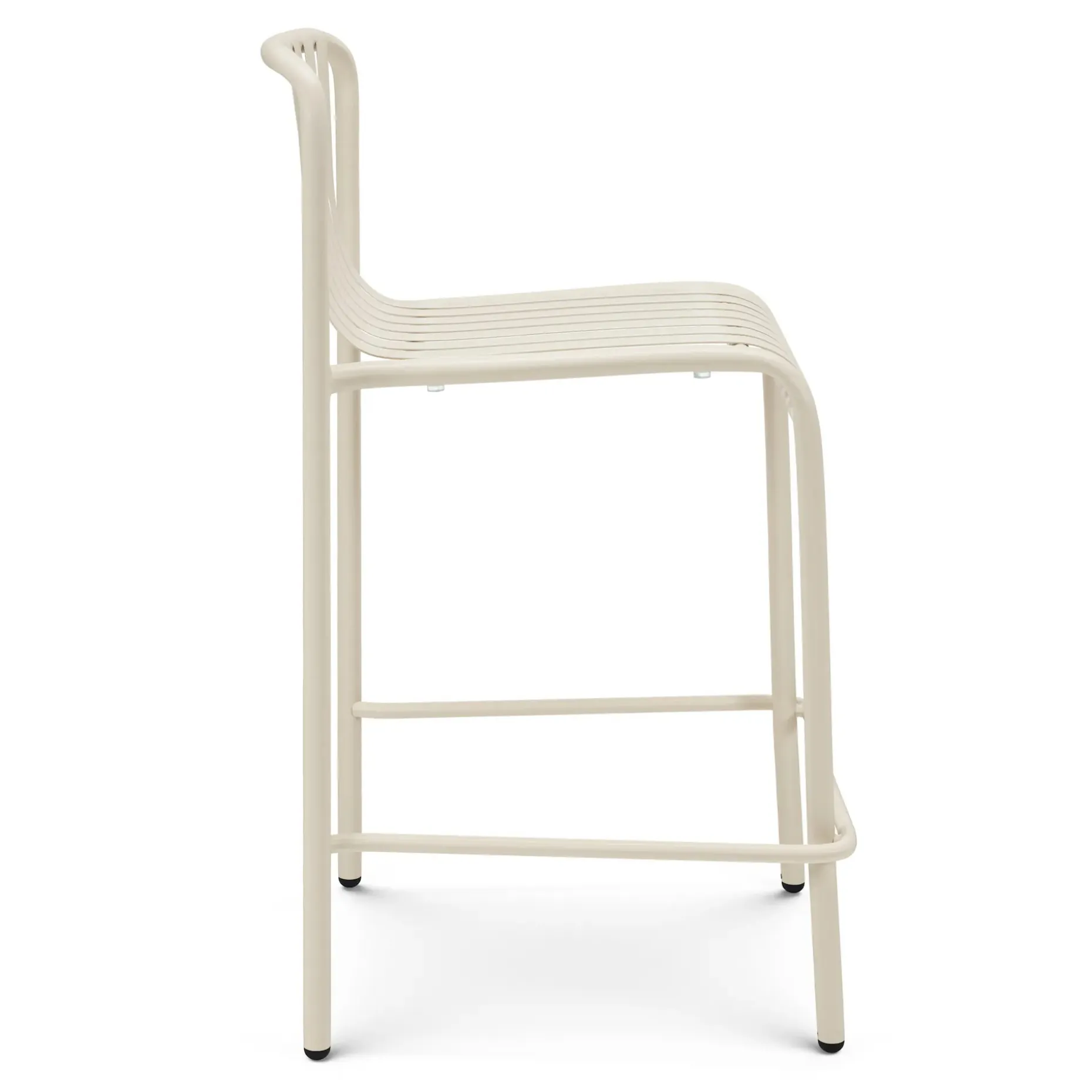 Sarek Outdoor Stackable Counter Stool - Taupe