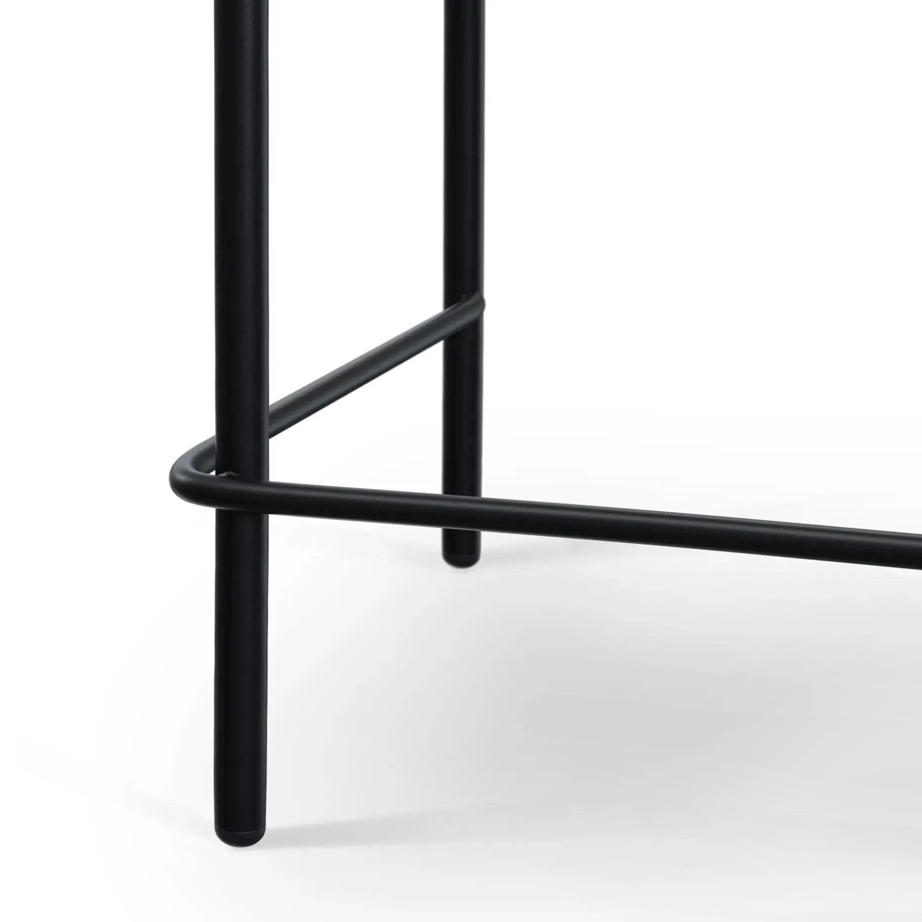 Sarek Outdoor Stackable Counter Stool - Black
