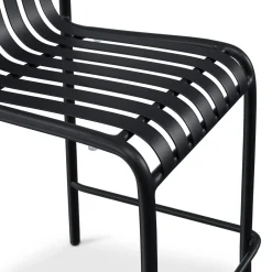 Sarek Outdoor Stackable Counter Stool - Black