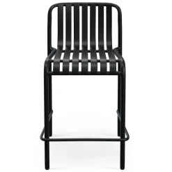 Sarek Outdoor Stackable Counter Stool - Black