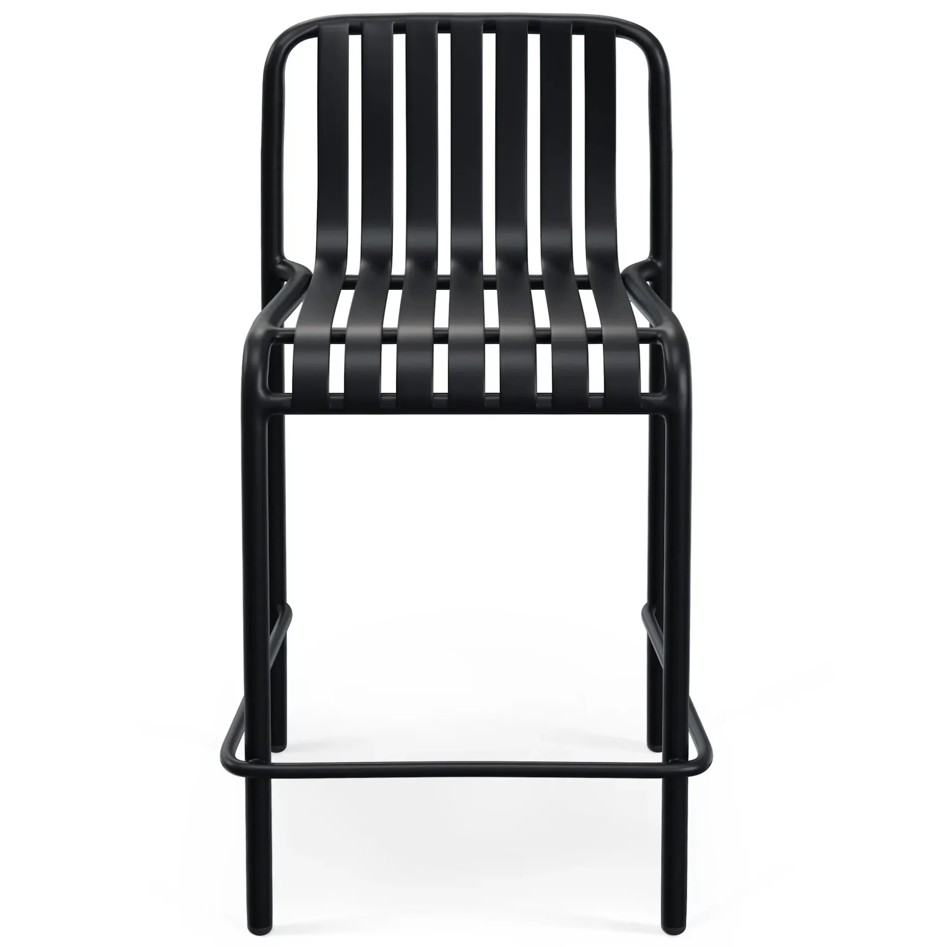 Sarek Outdoor Stackable Counter Stool - Black