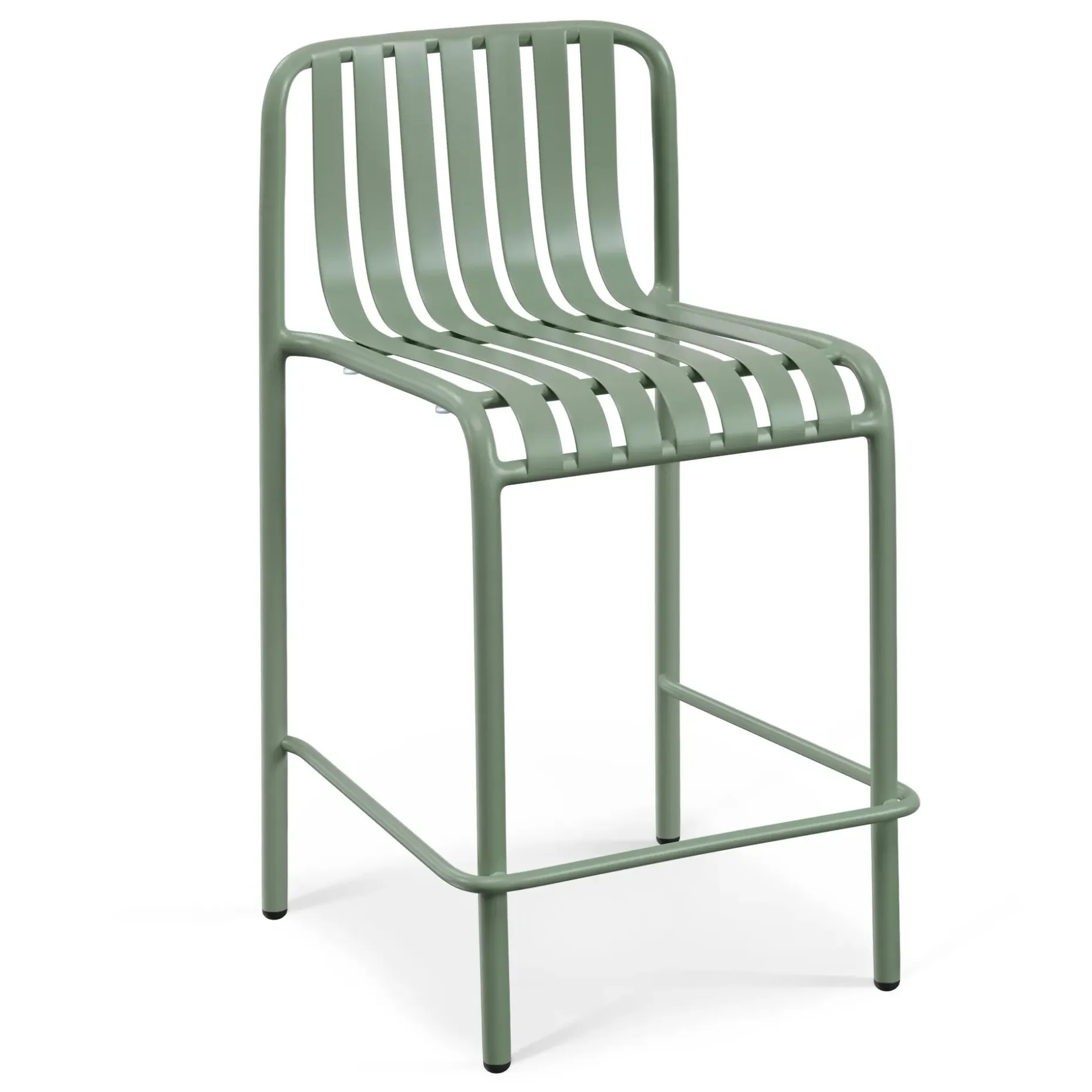 Sarek Outdoor Stackable Counter Stool - Khaki Green