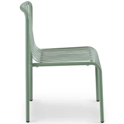 Sarek Outdoor Stackable Dining Chair - Khaki Green