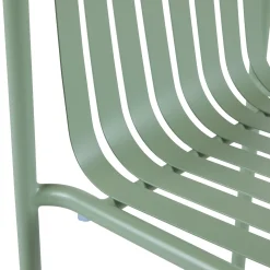 Sarek Outdoor Stackable Dining Chair - Khaki Green