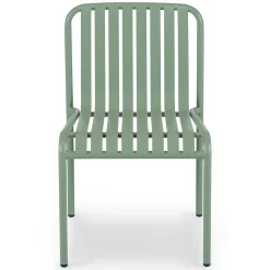 Sarek Outdoor Stackable Dining Chair - Khaki Green