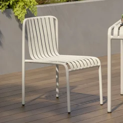 Sarek Outdoor Stackable Dining Chair - Taupe