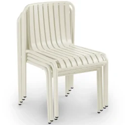 Sarek Outdoor Stackable Dining Chair - Taupe