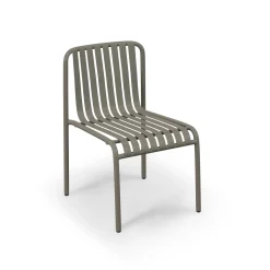 Sarek Outdoor Stackable Dining Chair - Warm Stone
