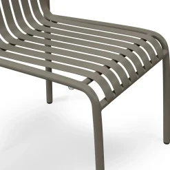 Sarek Outdoor Stackable Dining Chair - Warm Stone
