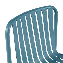 Sarek Outdoor Stackable Dining Chair - Peacock Blue