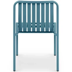Sarek Outdoor Stackable Dining Chair - Peacock Blue