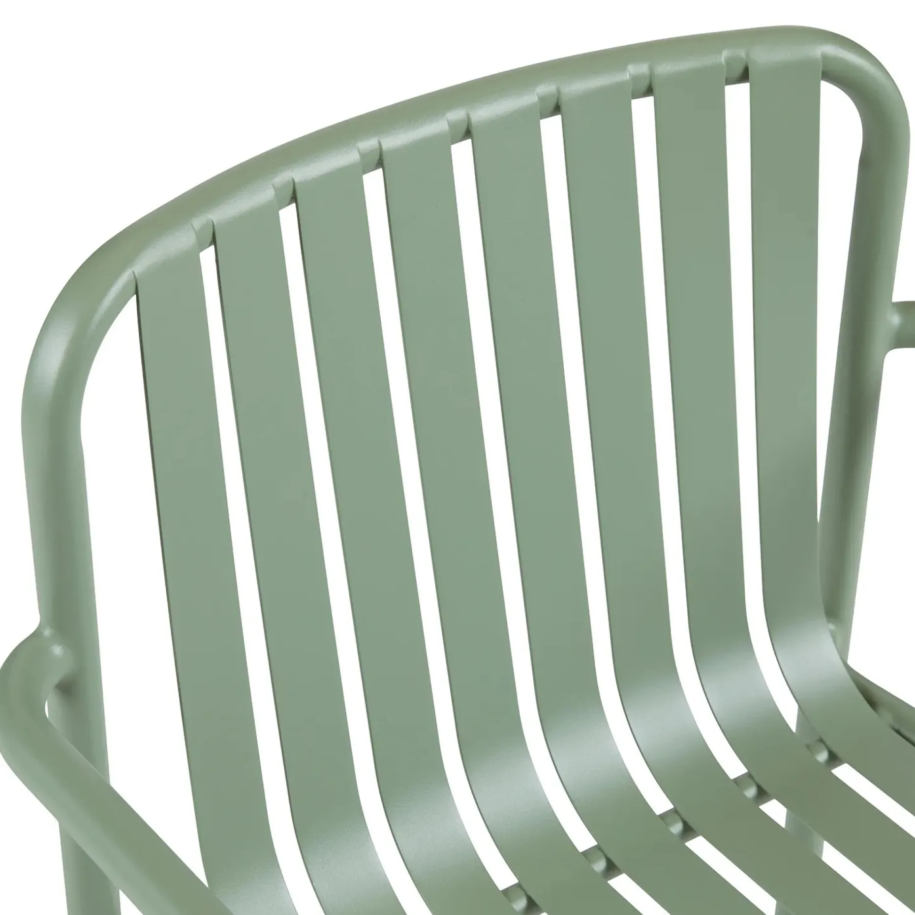 Sarek Outdoor Stackable Dining Armchair - Khaki Green